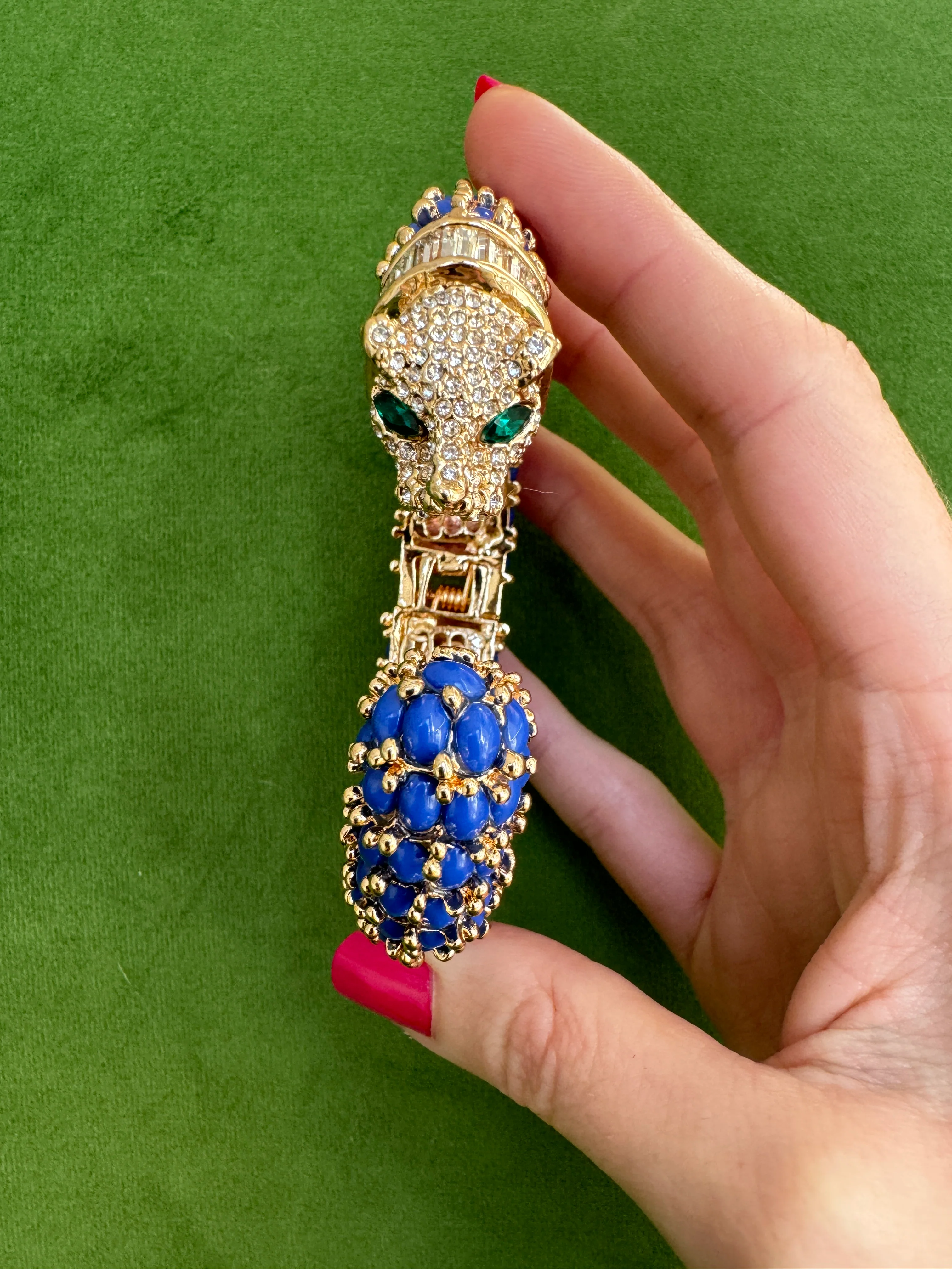 Niiki Paris Navy Blue Panther Bracelet - Image 4